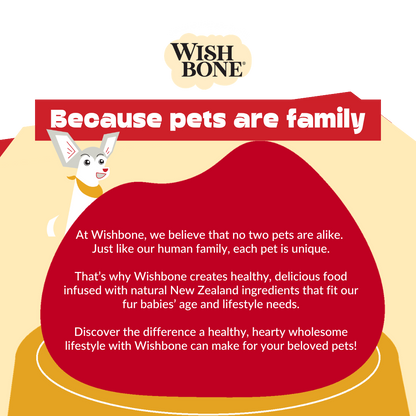 Wishbone Air-Dried Lamb Recipe Dog Food - 454g