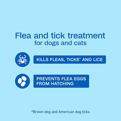Adams Complete Indoor &amp; Outdoor Flea Treatment System for Small Dogs 5–14 lbs