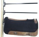 2-Pack Swing Out Blanket Bar: Wall Mounted Horse Blanket Rack &amp; Saddle Pad Holder - Ideal Tack Room Organizer &amp; Horse Stall Accessories