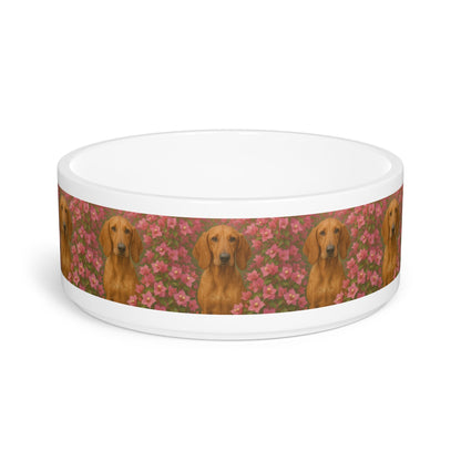 Ceramic Pet Bowl – 16 oz Dog Feeding Bowl