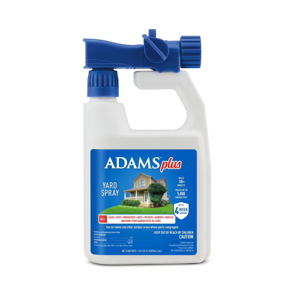 Adams Complete Indoor &amp; Outdoor Flea Treatment System for Large Dogs 31–60 lbs