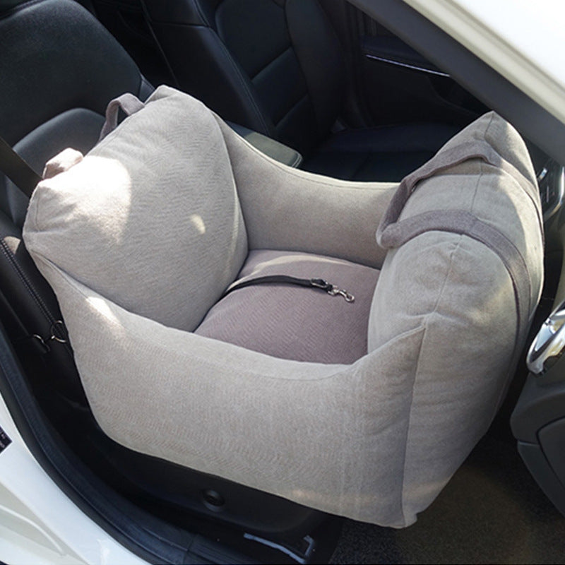 Pet Dog Car Carrier Seat Waterproof Basket Portable Car Seat Safety Travelling Mesh Hanging Bags Breathable Beds &amp; Sofas