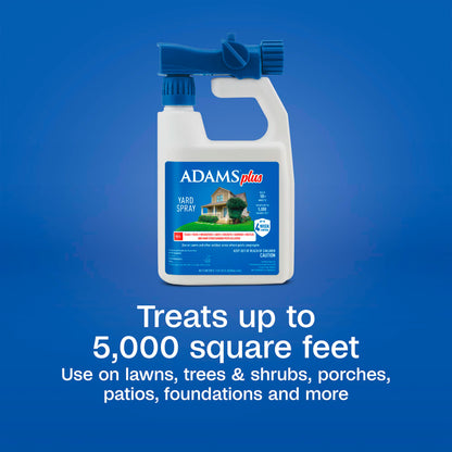 Adams Complete Indoor &amp; Outdoor Flea Treatment System for Small Dogs 5–14 lbs
