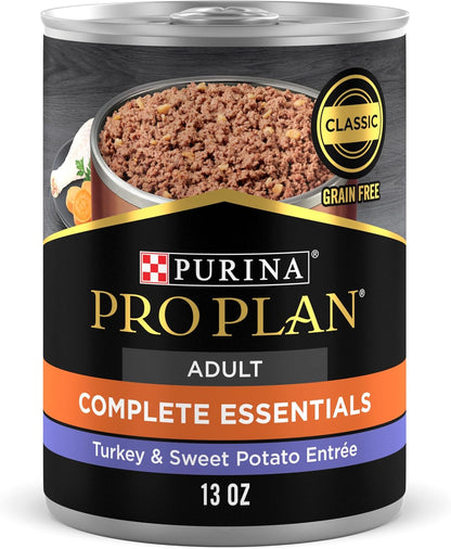 Pro Plan Complete Essentials Grain Free Entrée Turkey &amp; Sweet Potato Entrée Classic Wet Dog Food (13oz)