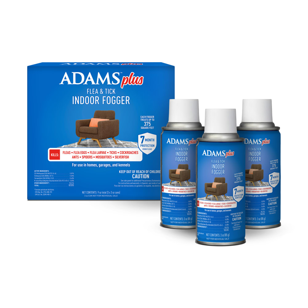 Adams Complete Indoor &amp; Outdoor Flea Treatment System for Small Dogs 5–14 lbs