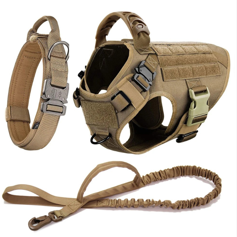 Large Dog Harness &amp; Leash Set – Training Vest for Big Breeds