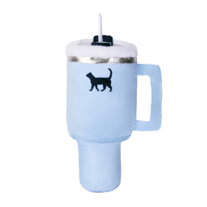 PUPROAR Kitty Cup Cat Toy | Cute Catnip &amp; Crinkle Plush Cat Toy