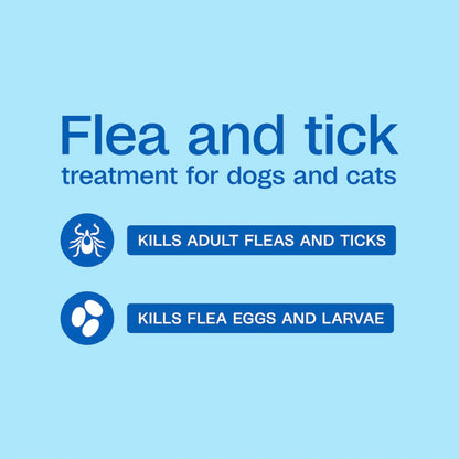 Adams Flea &amp; Tick Spray for Dogs &amp; Cats 16 oz. Kills Fleas Eggs Larvae Ticks
