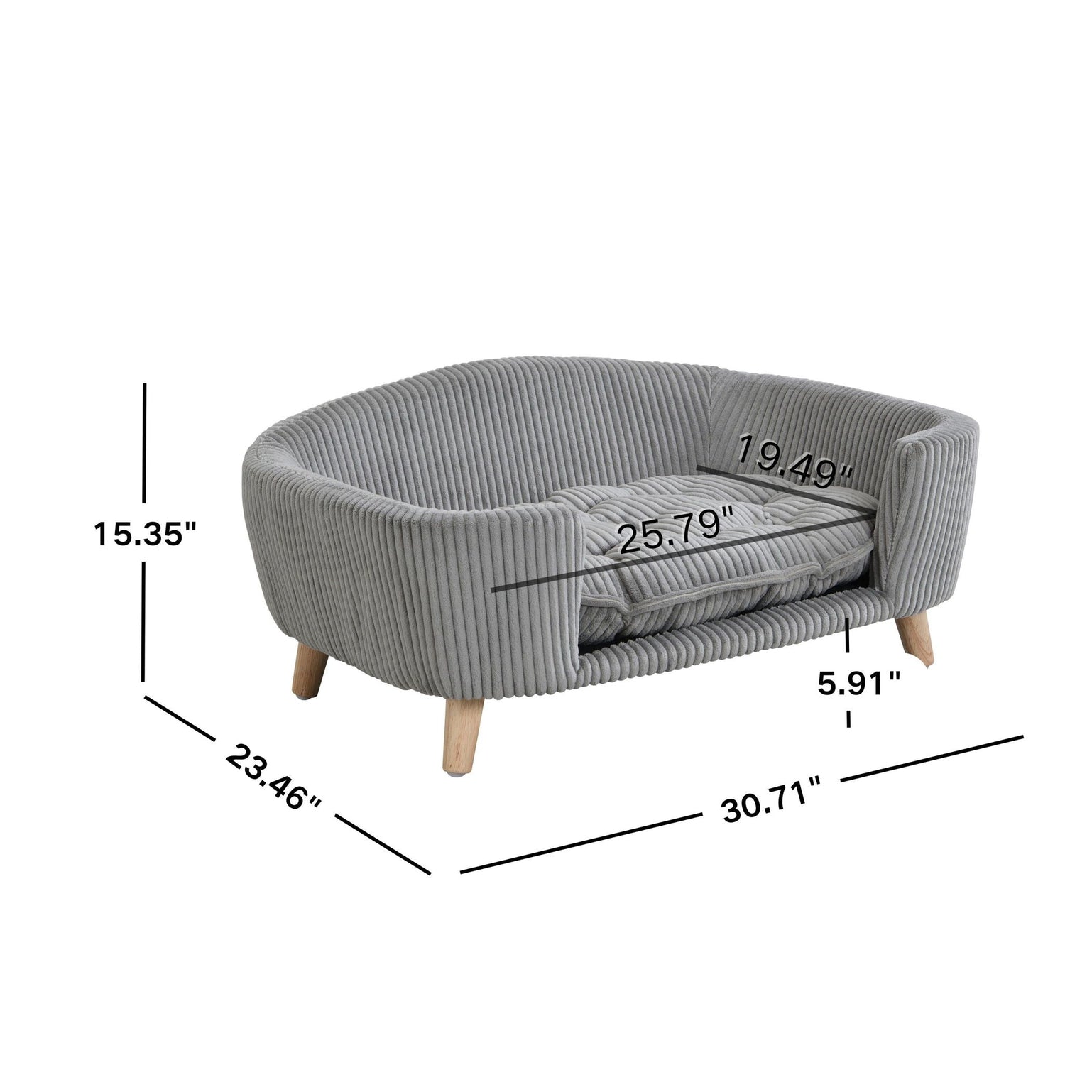 Elevated Dog Bed Frame for Small Dogs