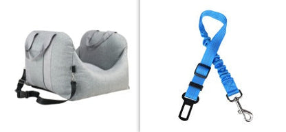 Pet Dog Car Carrier Seat Waterproof Basket Portable Car Seat Safety Travelling Mesh Hanging Bags Breathable Beds &amp; Sofas
