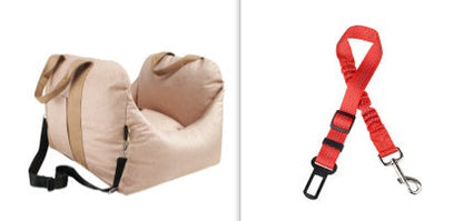 Pet Dog Car Carrier Seat Waterproof Basket Portable Car Seat Safety Travelling Mesh Hanging Bags Breathable Beds &amp; Sofas