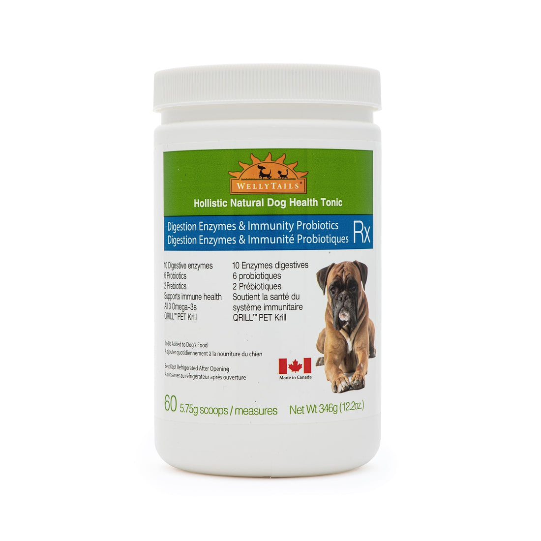 WellyTails Digestive Enzymes &amp; Probiotics Dog ADVANCED
