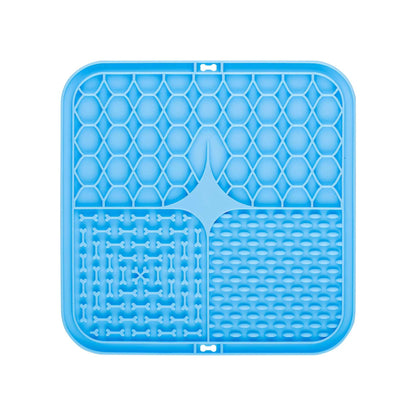 Silicone Pet Slow Food Tableware Bowl Suction Cup Dog Mat