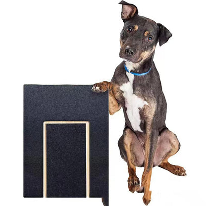 Pet Wooden Nail Scraper Board - Solid Wood Dog Nail File Grooming Tool For Natural Nail Trimming And Maintenance Toy Built-in Treat Box Dog Sandpaper Board Scratcher Pet Products