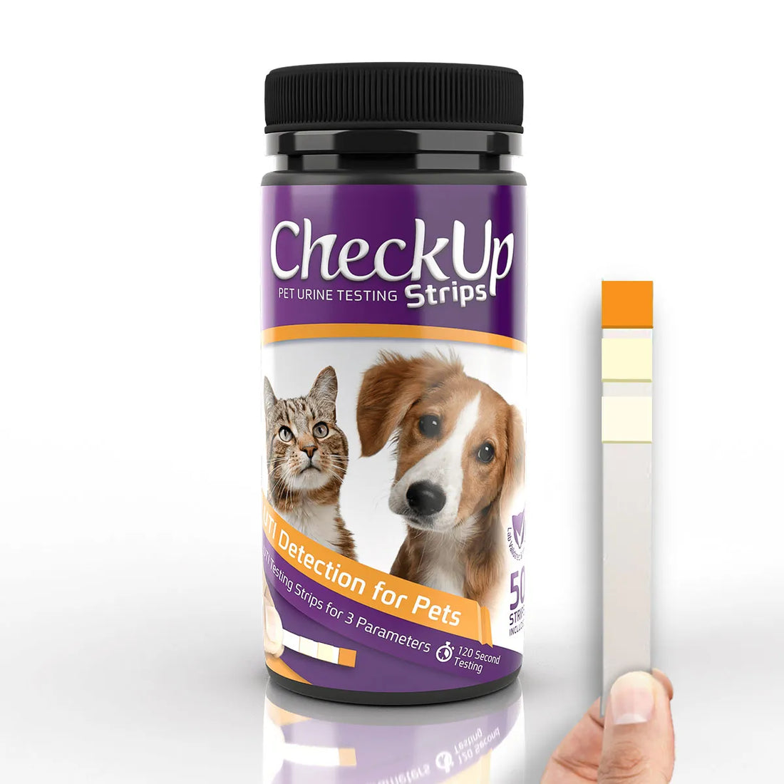 Coastline Global CheckUp UTI Urine Test Strips for Dogs &amp; Cats 50ct