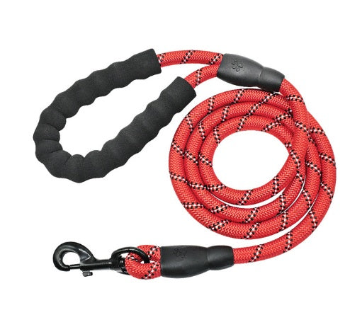 Reflective Dog Leash with Foam Handle — Single &amp; Set Options