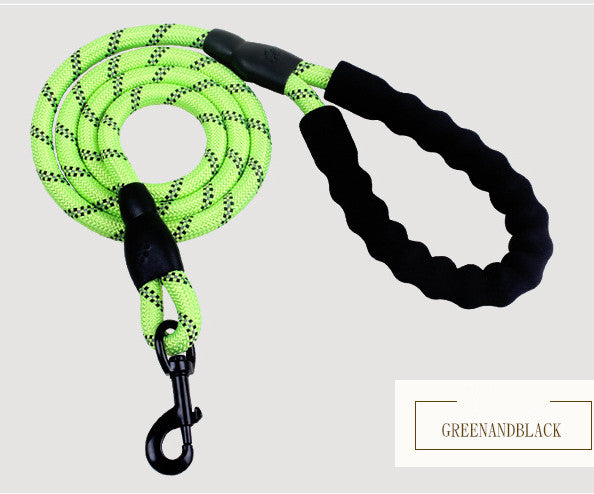 Reflective Dog Leash with Foam Handle — Single &amp; Set Options