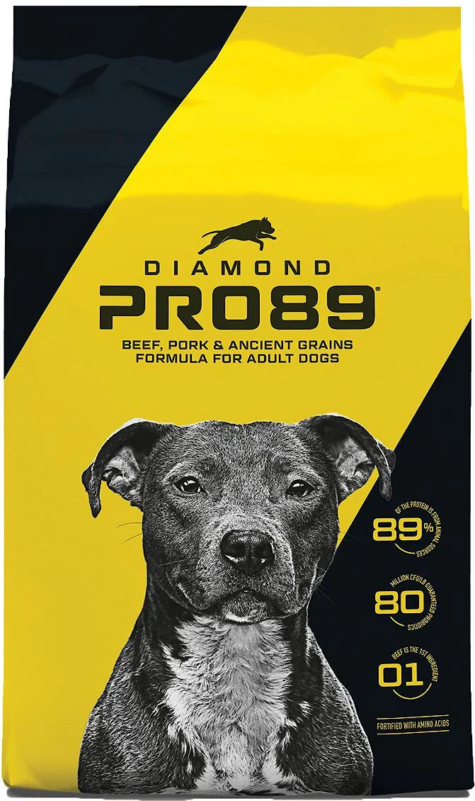 Diamond Pro89 Beef, Pork &amp; Ancient Grains Formula for Adult Dogs 40lbs.