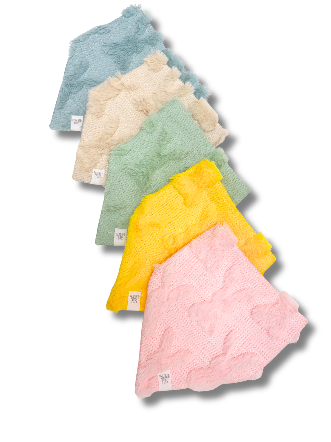 Fluffy Bunny Jacquard Dog Bandana