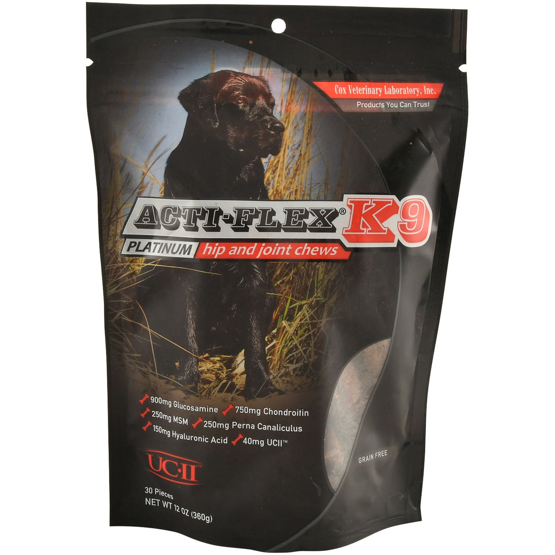 Cox Veterinary Acti-Flex K-9 Platinum Hip &amp; Joint Chews 12 oz. Dog Joint Supplement
