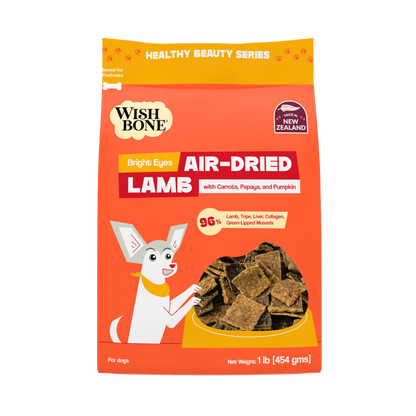 Wishbone Air-Dried Lamb Recipe Dog Food - 454g