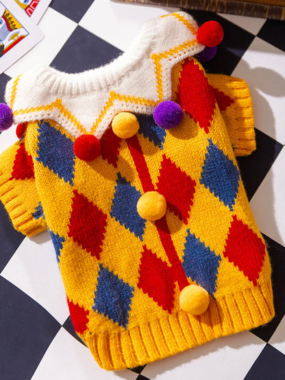 Ribbed Knit Pet Sweaters