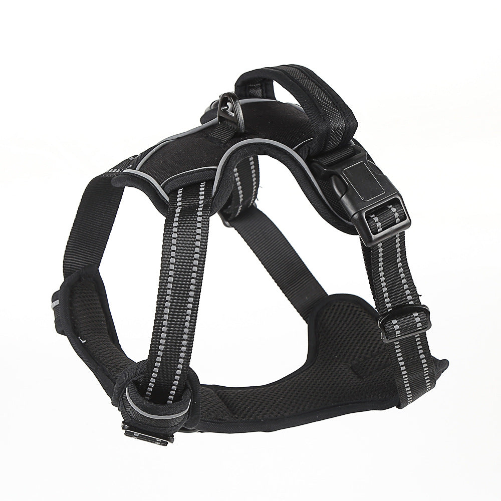 Reflective No-Pull Dog Harness Vest — Single &amp; Set Options