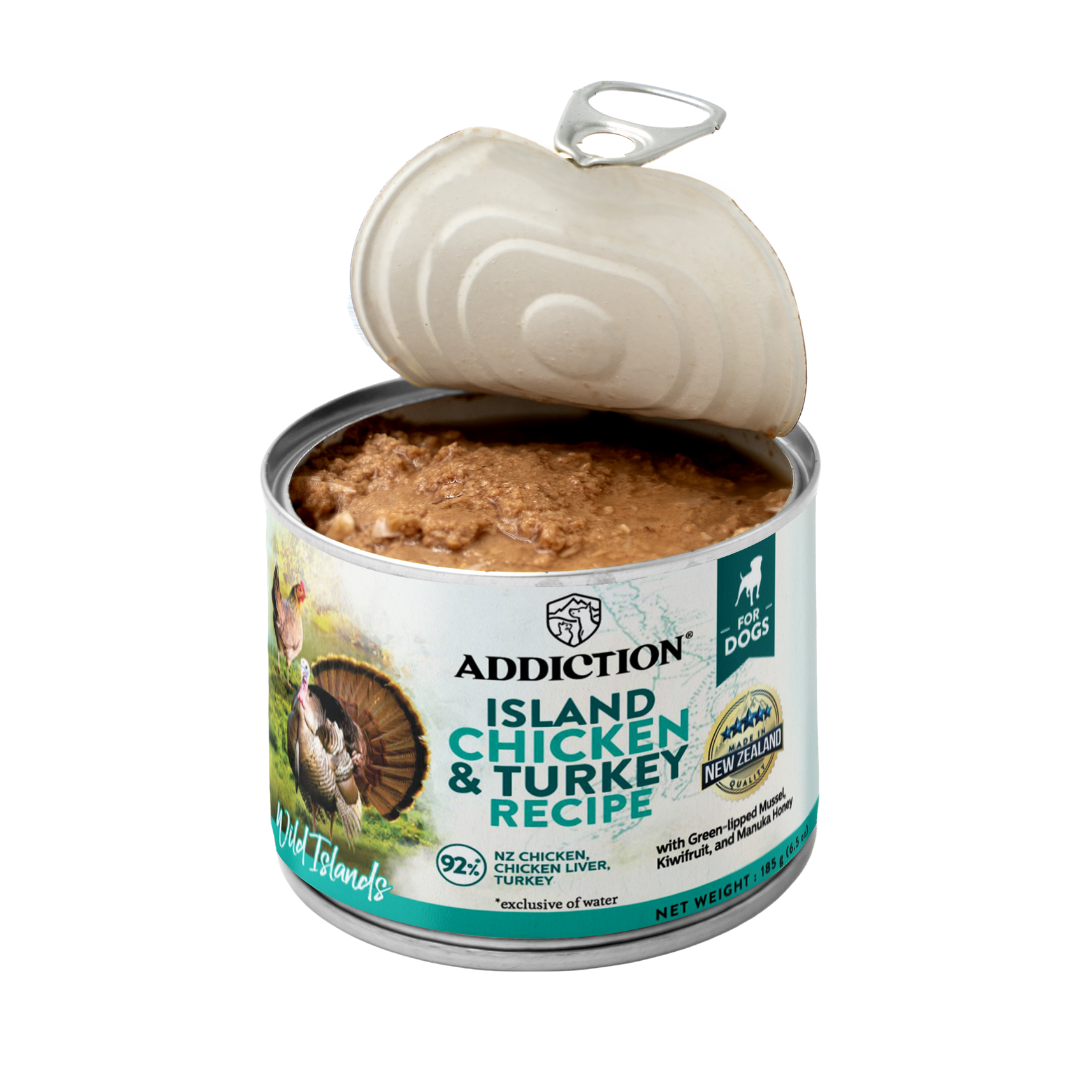 Wild Islands Island Chicken &amp; Turkey Recipe Premium Grain-free Canned Dog Food 185g