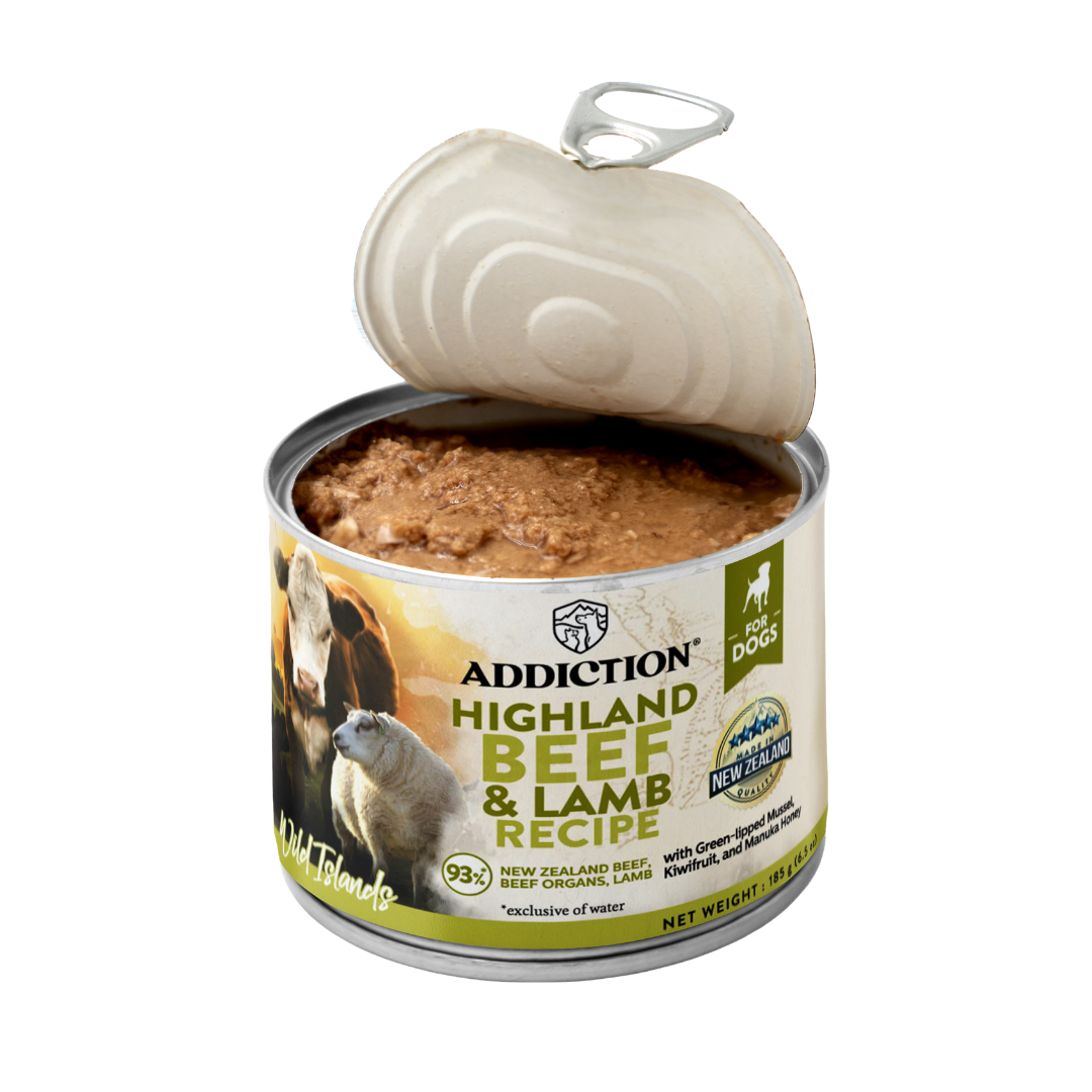 Wild Islands Highland Beef &amp; Lamb Recipe Premium Grain-free Canned Dog Food 185g