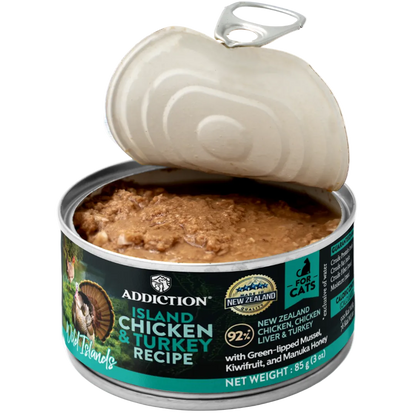 Wild Islands Island Birds Premium Chicken &amp; Turkey Grain-Free Canned Cat Food