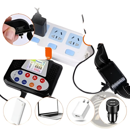2-in-1 Wireless Dog Fence and Remote Training Collar Ipx6