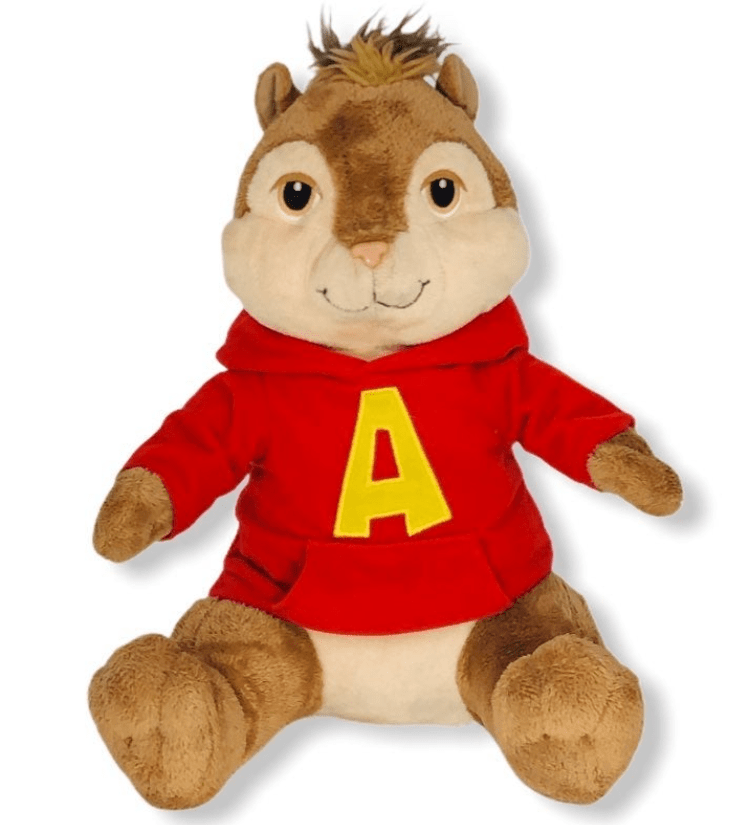 Large Cartoon Character Squeak &amp; NO Squeak Dog Toys: 11"-14"