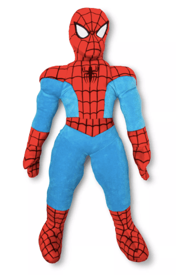 Large Cartoon Character Squeak &amp; NO Squeak Dog Toys: 11"-14"