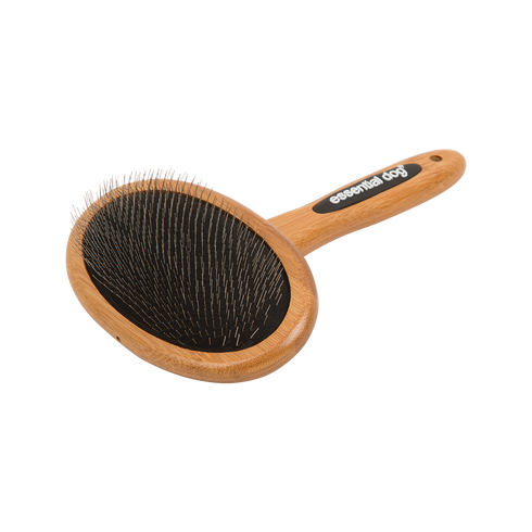 Natural Bamboo Slicker Brush: Dogs &amp; Cats