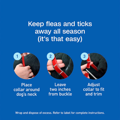 Adams Plus Flea &amp; Tick Collar for Small Dogs &amp; Puppies 7 Month Protection 3PK
