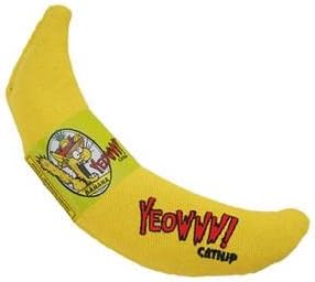Yeowww! Catnip Toy Variety Pack ? Cigar &amp; Banana &amp; Rainbow ? Made in USA