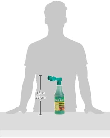 NaturVet – Yard Odor Eliminator – Eliminate Stool and Urine Odors from Lawn and Yard – Designed for Use on Grass, Plants, Patios, Gravel, Concrete &amp; More – 31.6 oz Ready-to-Use with Nozzle