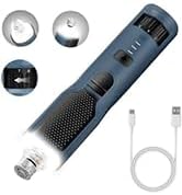 Dog Nail Grinder 7-Speed &amp; 360° LED Light, Professional Pet Nail Grinder for Dogs and Cats, Electric Dog Nail Trimmer Painless Paws Grooming &amp; Smoothing Tool for Large Medium Small Dogs Cats Pets