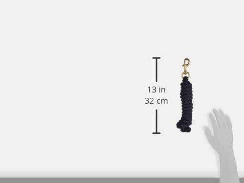 Weaver Equine Performance Lead Rope, Long Horse Lead Rope with Quick Halter Attachment, Soft Comfort Grip, Barn Horse Tack for Daily Use &amp; Showing