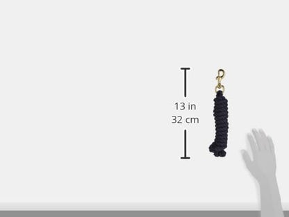 Weaver Equine Performance Lead Rope, Long Horse Lead Rope with Quick Halter Attachment, Soft Comfort Grip, Barn Horse Tack for Daily Use &amp; Showing
