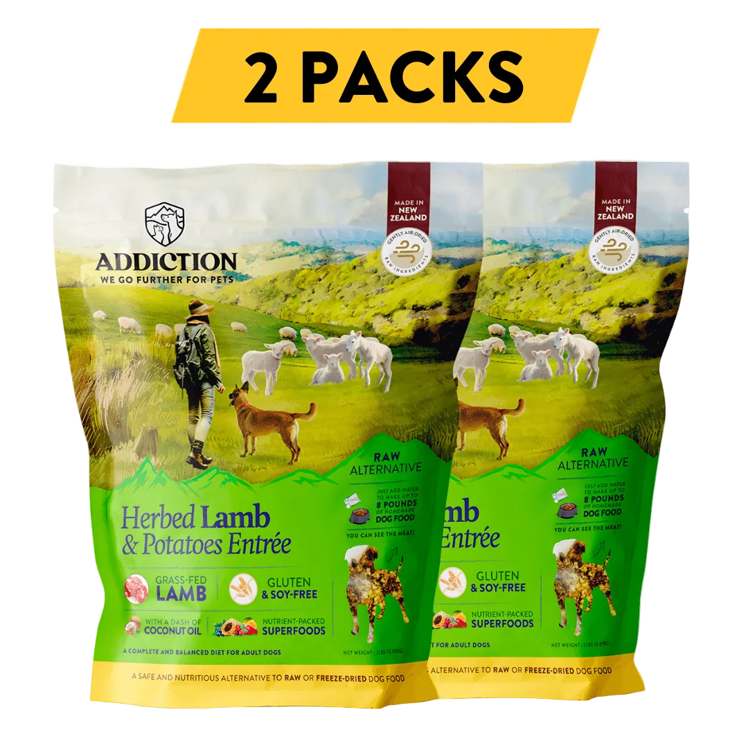 Herbed Lamb &amp; Potatoes Air-Dried Dog Food