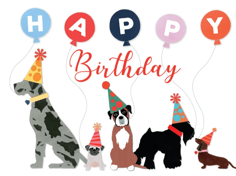 Birthday Stuffed &amp; Squeaky Toys for Dogs &amp; Puppies
