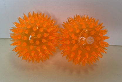 30% OFF!  2.5" Spiky Ball Squeakers, 3 Colors CHEAPER THAN AMAZON