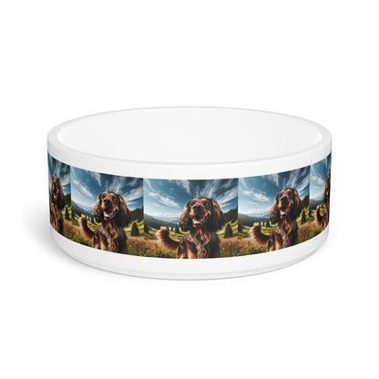 Ceramic Pet Bowl – 16 oz Dog Feeding Bowl
