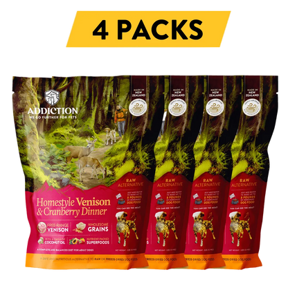 Homestyle Venison &amp; Cranberry Dinner Air-Dried Dog Food