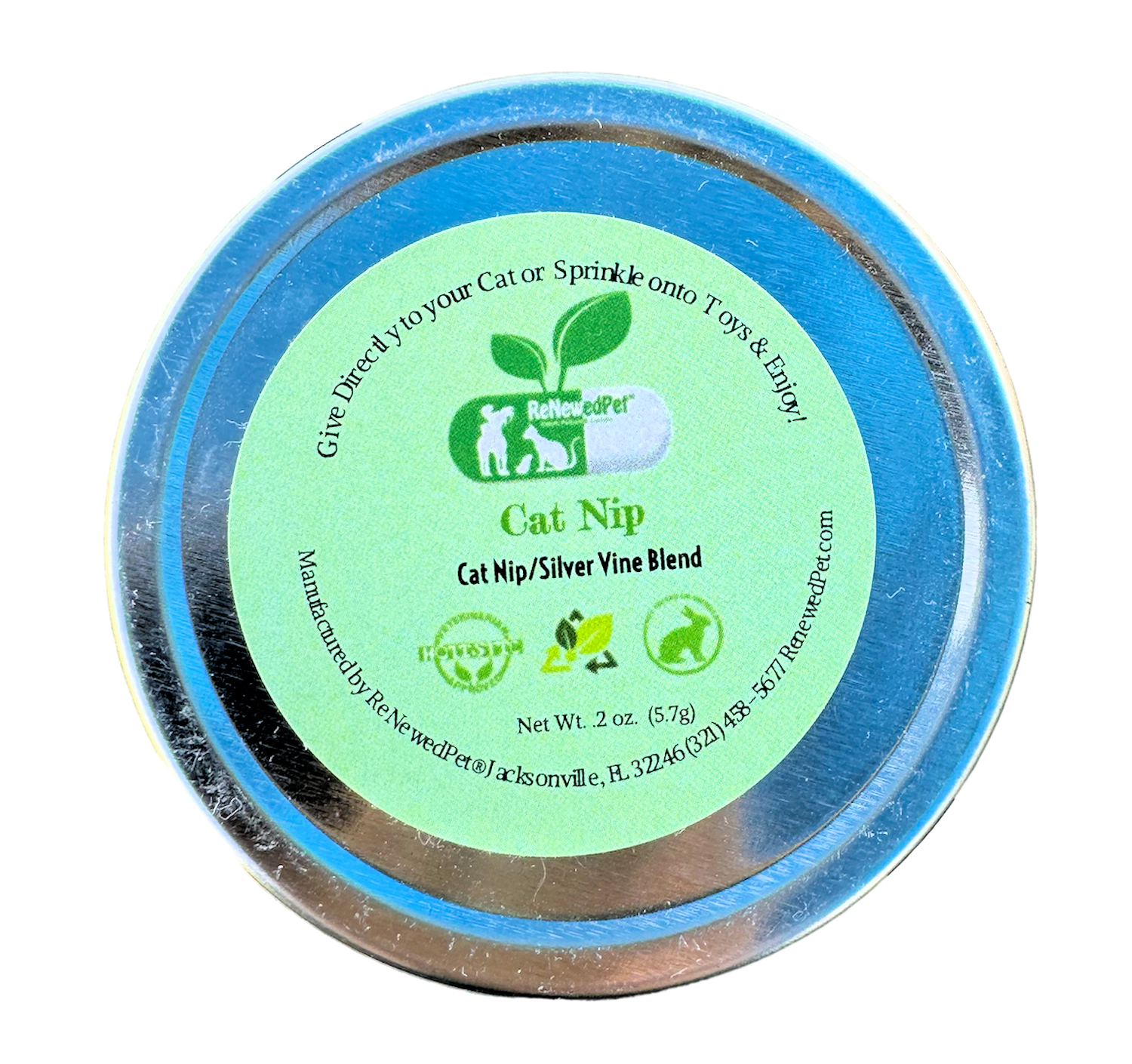 ORGANIC CATNIP / SILVER VINE MIX