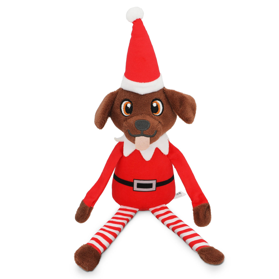 PUPROAR Pooch on a Perch | Elf Dog Toy &amp; Christmas Dog Toy