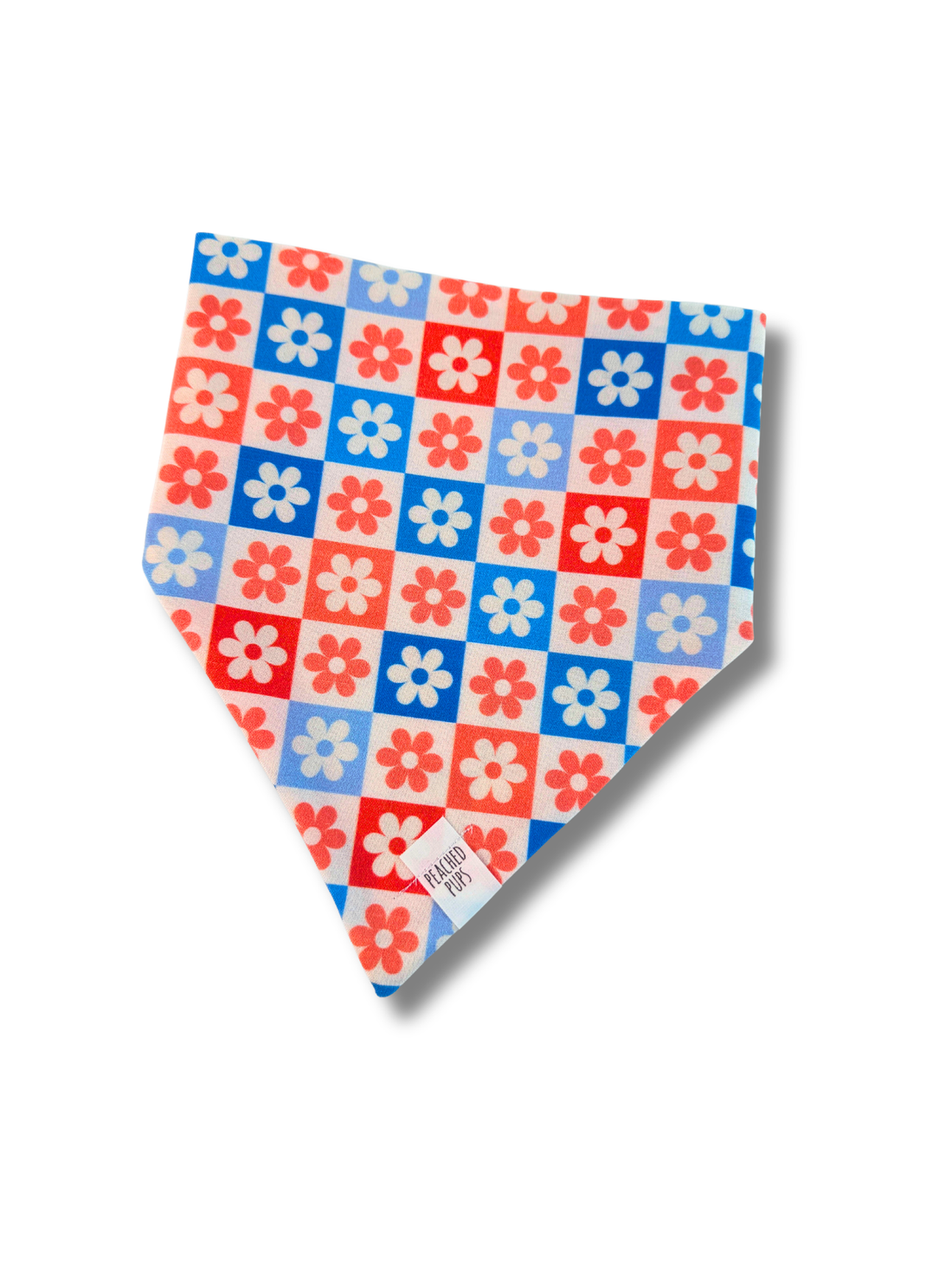 Patriotic Petals Dog Bandana