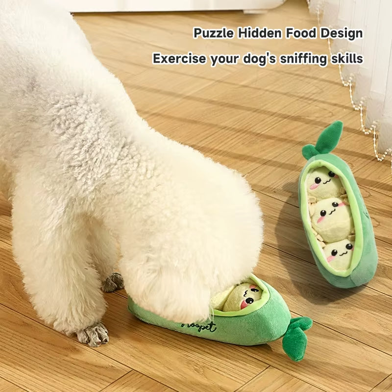 Interactive Squeaky Dog Toys For Puppies - Boredom Buster Chew Toys For Corgi &amp; Small Breeds, Durable Enrichment Sniffing