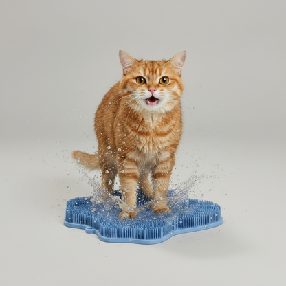 Self-Grooming &amp; Scratching Pad for Cats